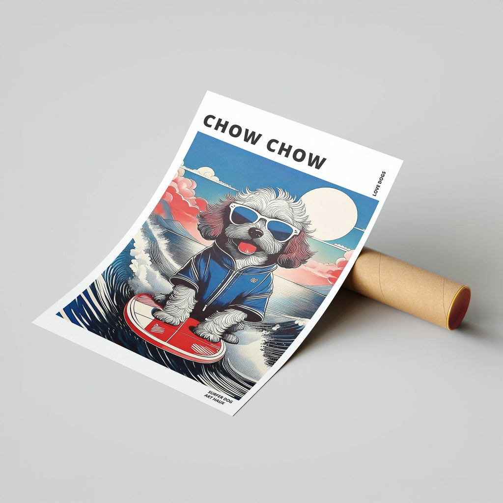 Chow Chow Hokosai Surfer Dogs 2 image 7