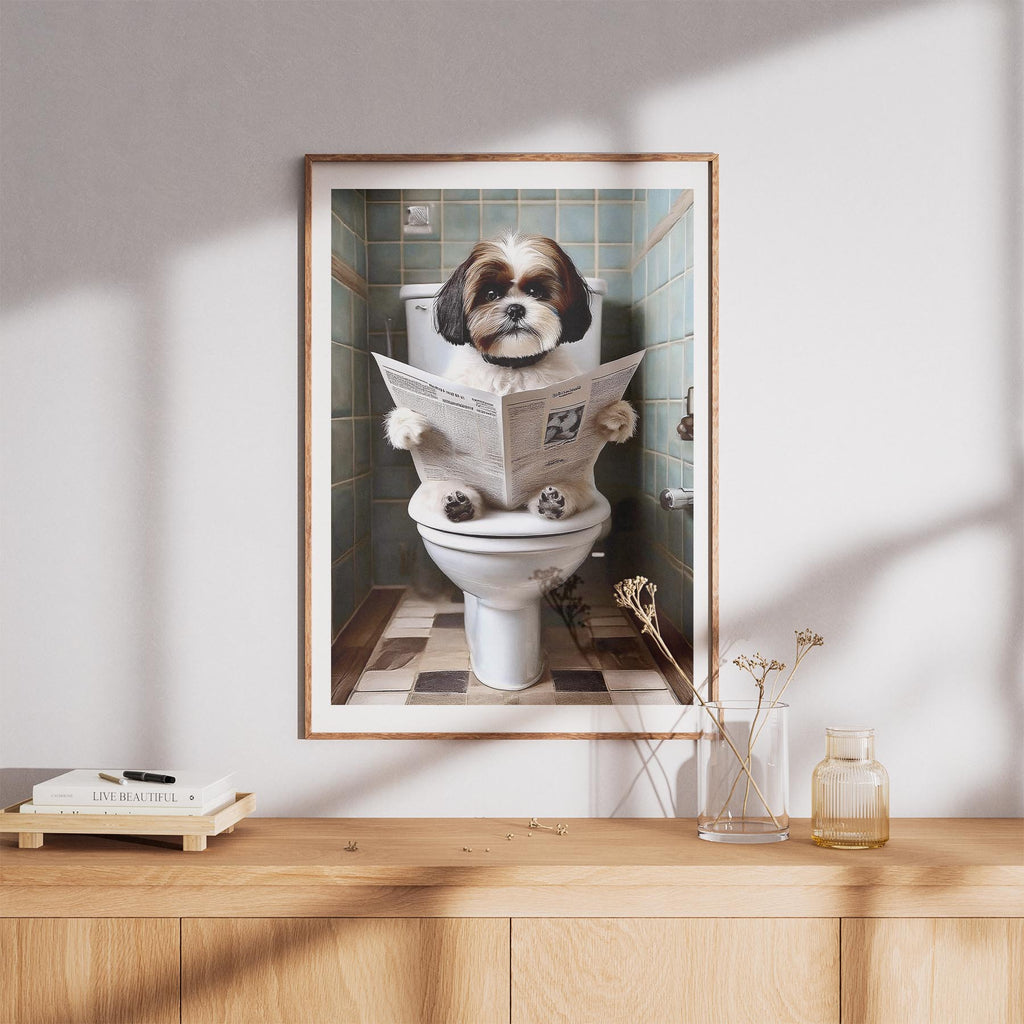 Shih Tzu Toilet Humour Dog Series 1 image 8