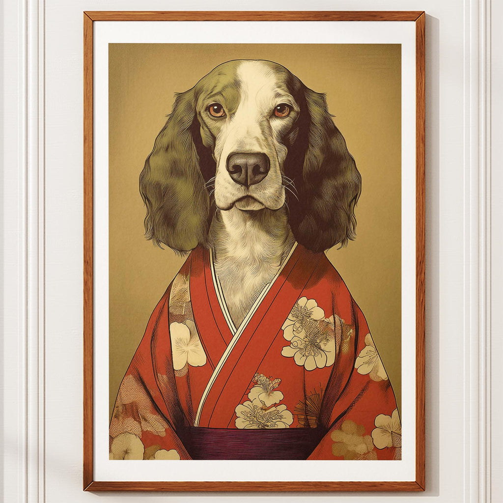 Irish Setter Japanse Kimono Dog Series image 10