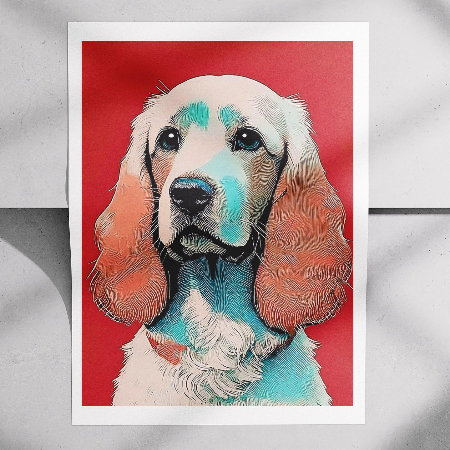 Cocker Spaniel Red Dog Series image 7