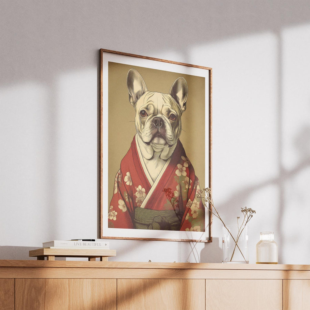 French Bulldog Japanse Kimono Dog Series image 5