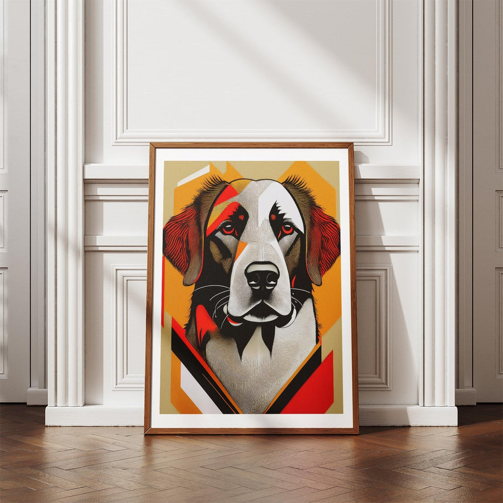 Murray River Retriever Geometric Orange Series image 4