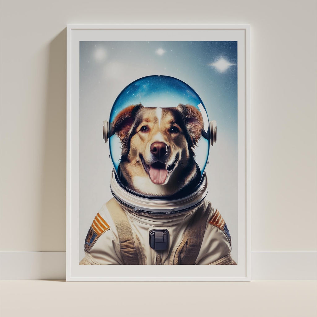 Border Collie Astronaut Dog Series image 9