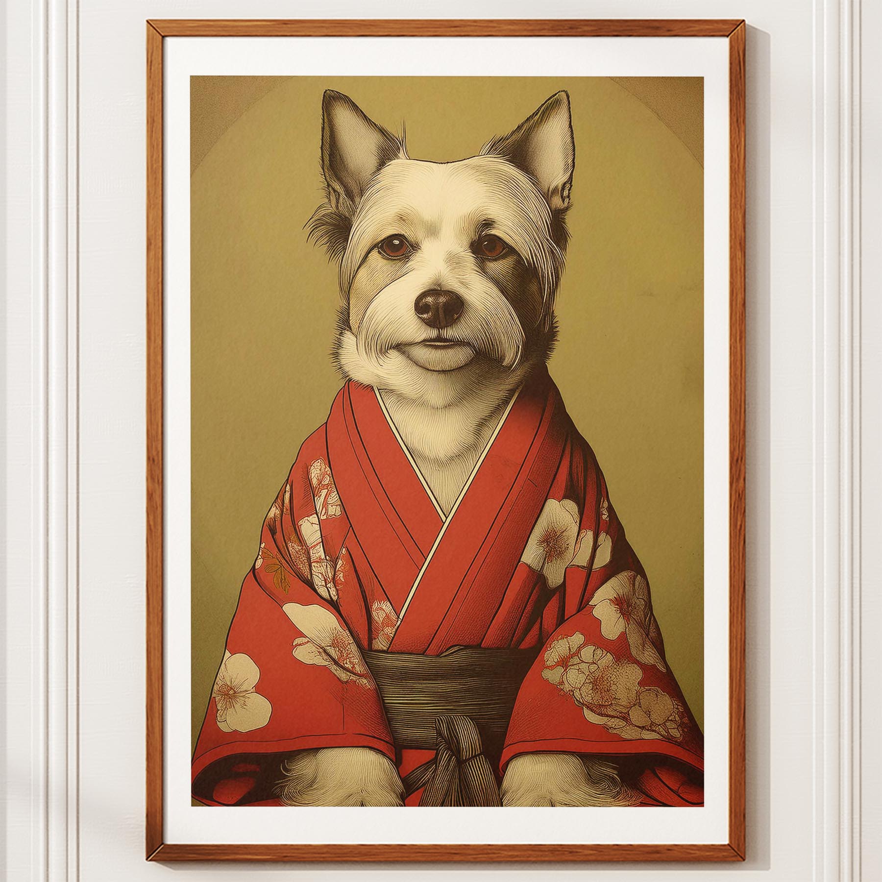 Australian Terrier Japanse Kimono Dog Series image 10