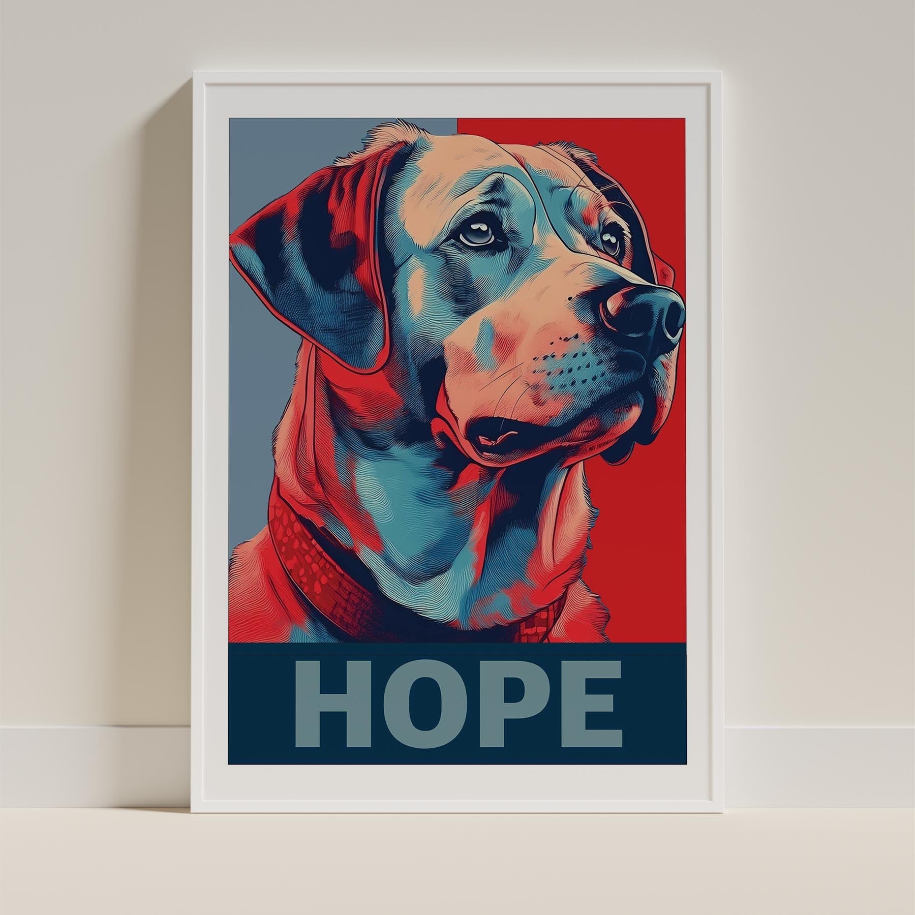 Maremma HOPE Series Inspired by the Obama Poster image 9