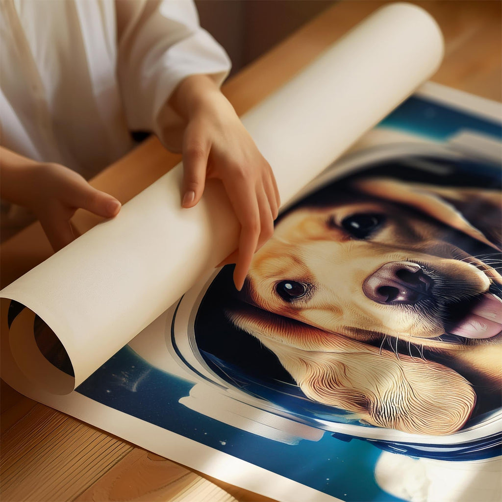 Cocker Spaniel Astronaut Dog Series image 1