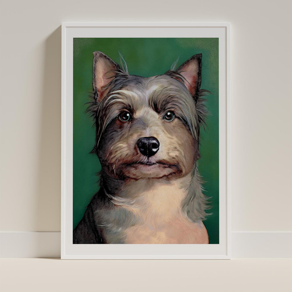 Australian Silky Terrier Green Painted Series image 9