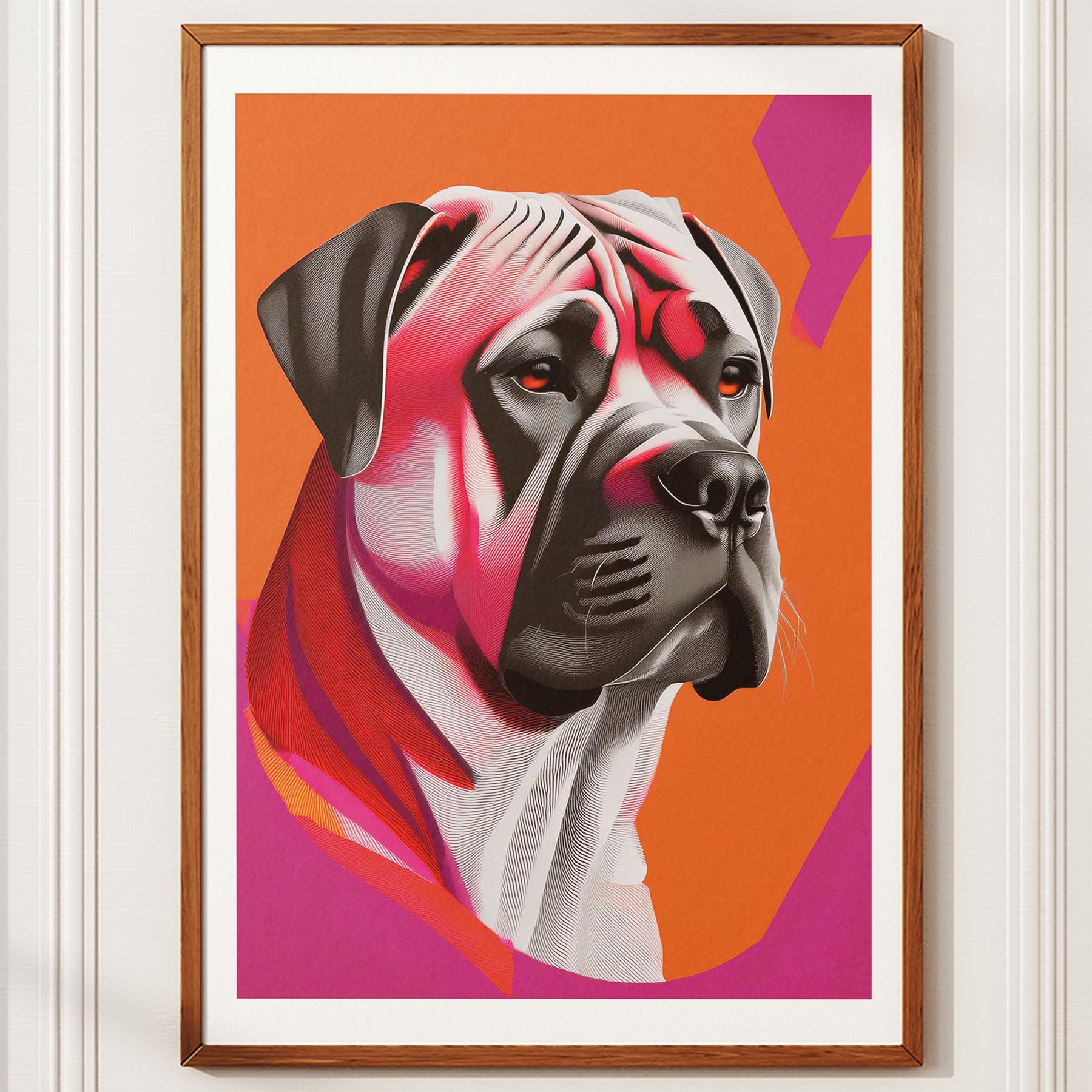 Bullmastiff Modern Pop Dog Series image 10