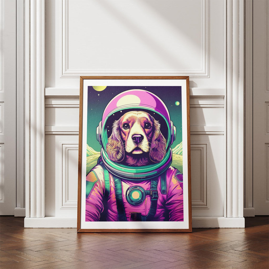 Cocker Spaniel Space Dogs Series image 4
