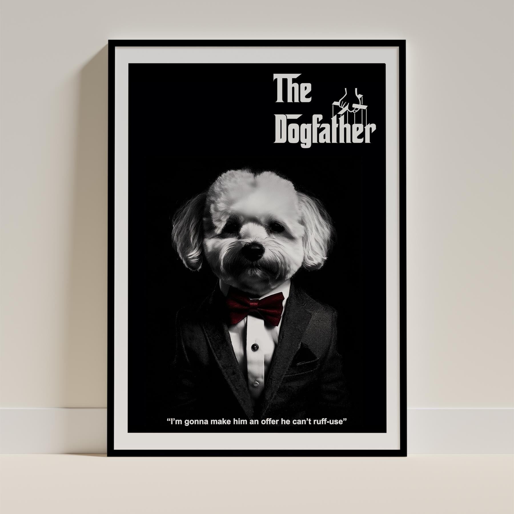 Bichon Frise Mafia Dog Series image 0