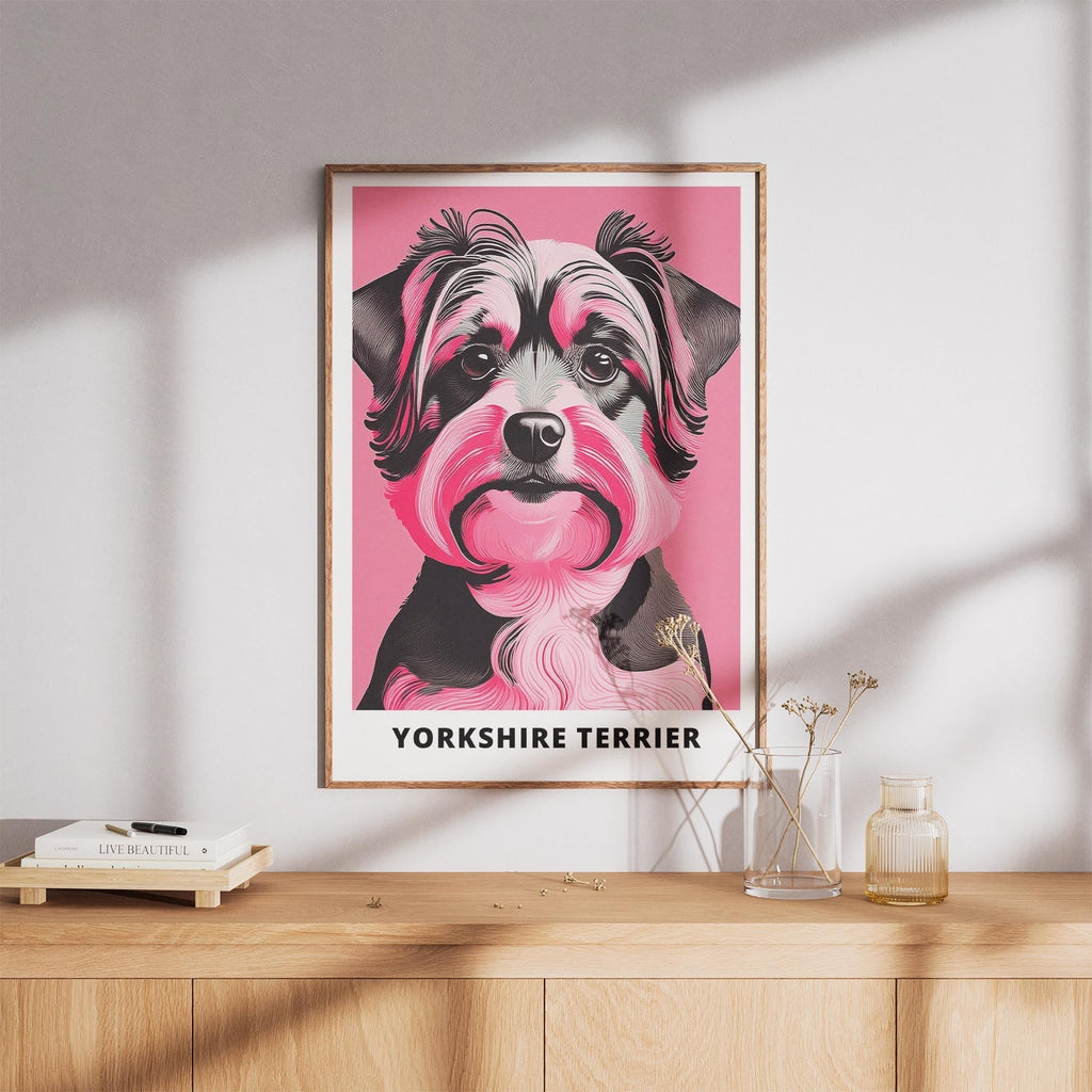 Yorkshire Terrier Pink and Black Dog Series 1 image 8