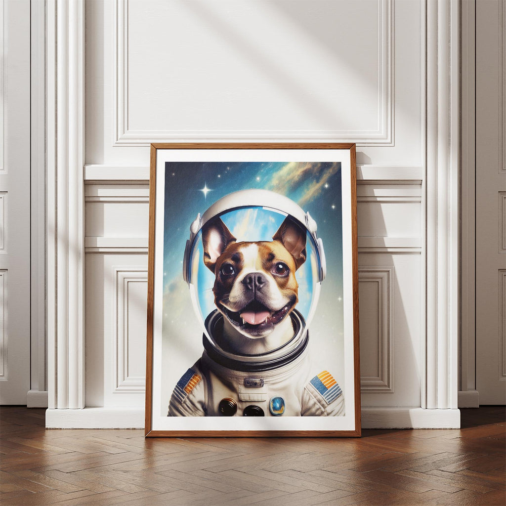 Boston Terrier Astronaut Dog Series image 4