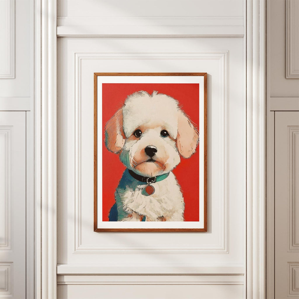 Bichon Frise Red Dog Series image 3