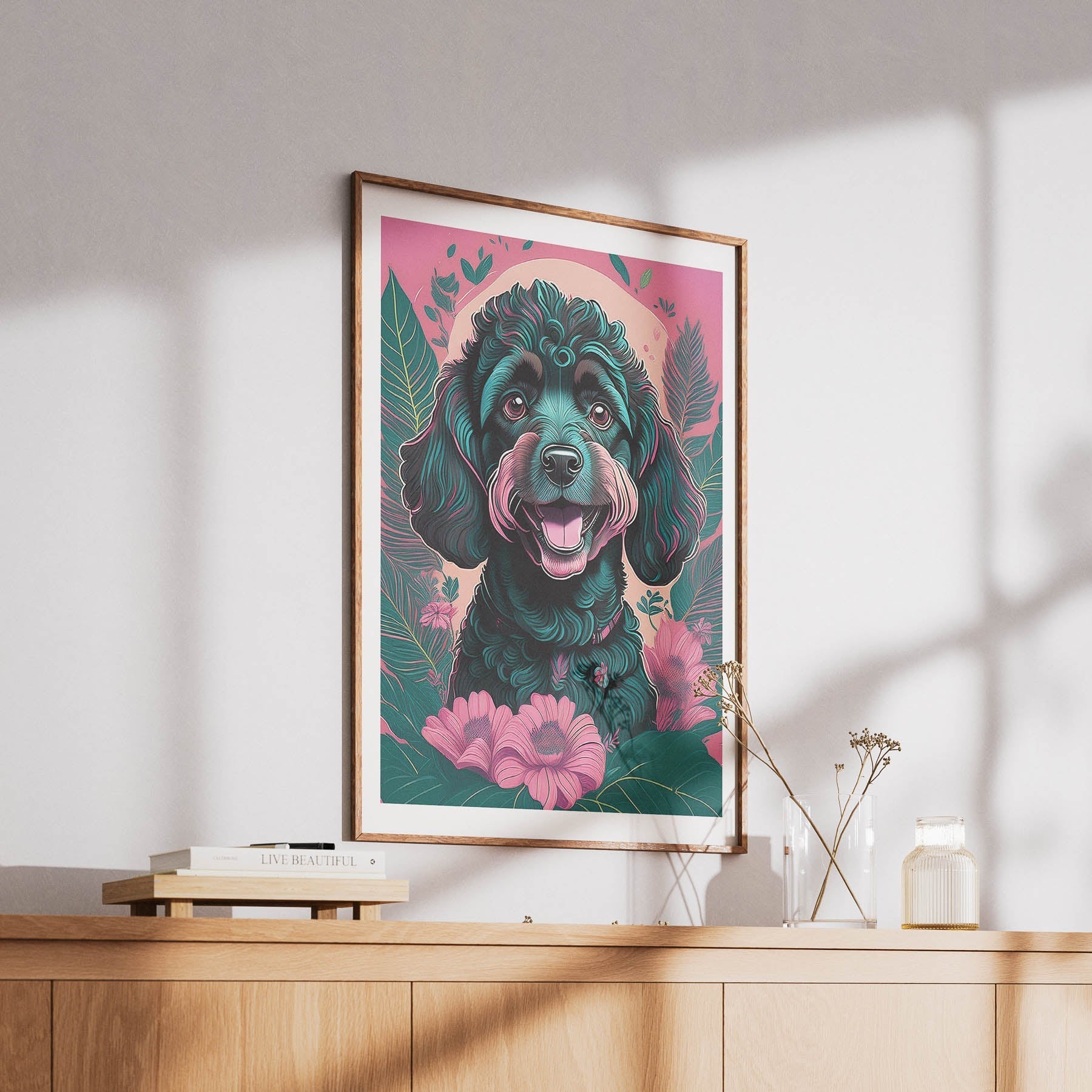 Poodle Flowery Dog image 6