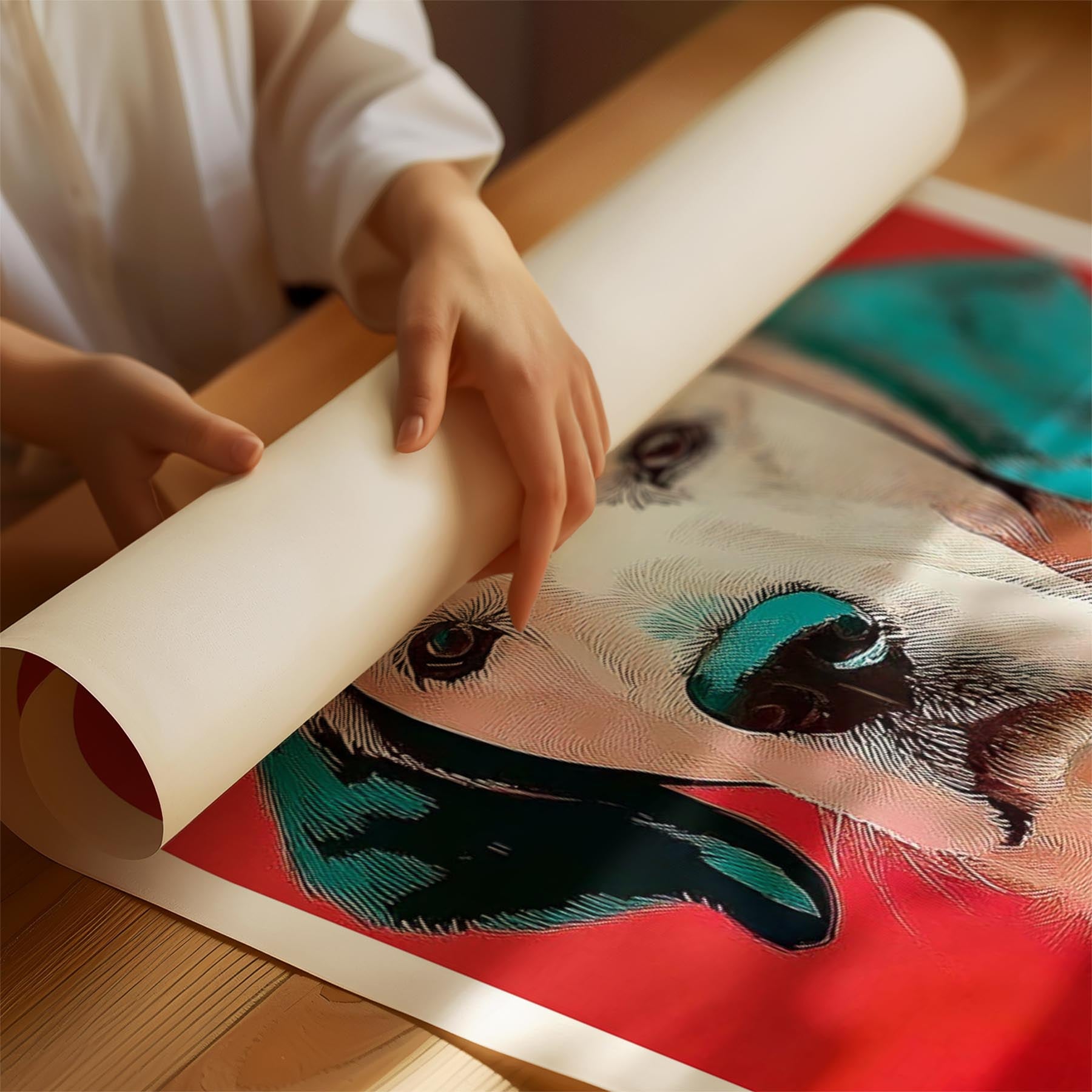 Gordon Setter Red Dog Series image 1