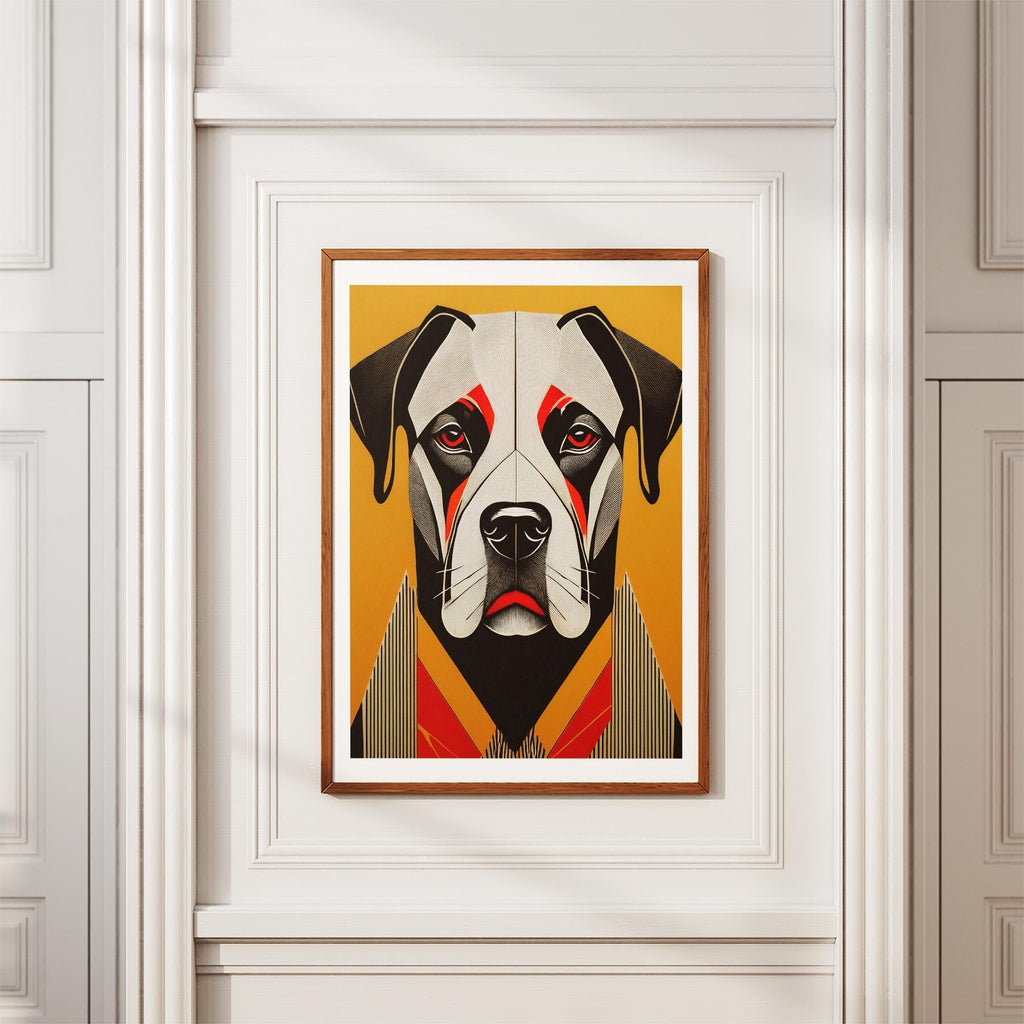 Mastiff Geometric Orange Series image 3