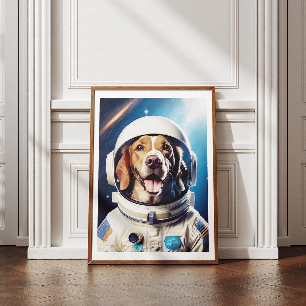 English Setter Astronaut Dog Series image 4