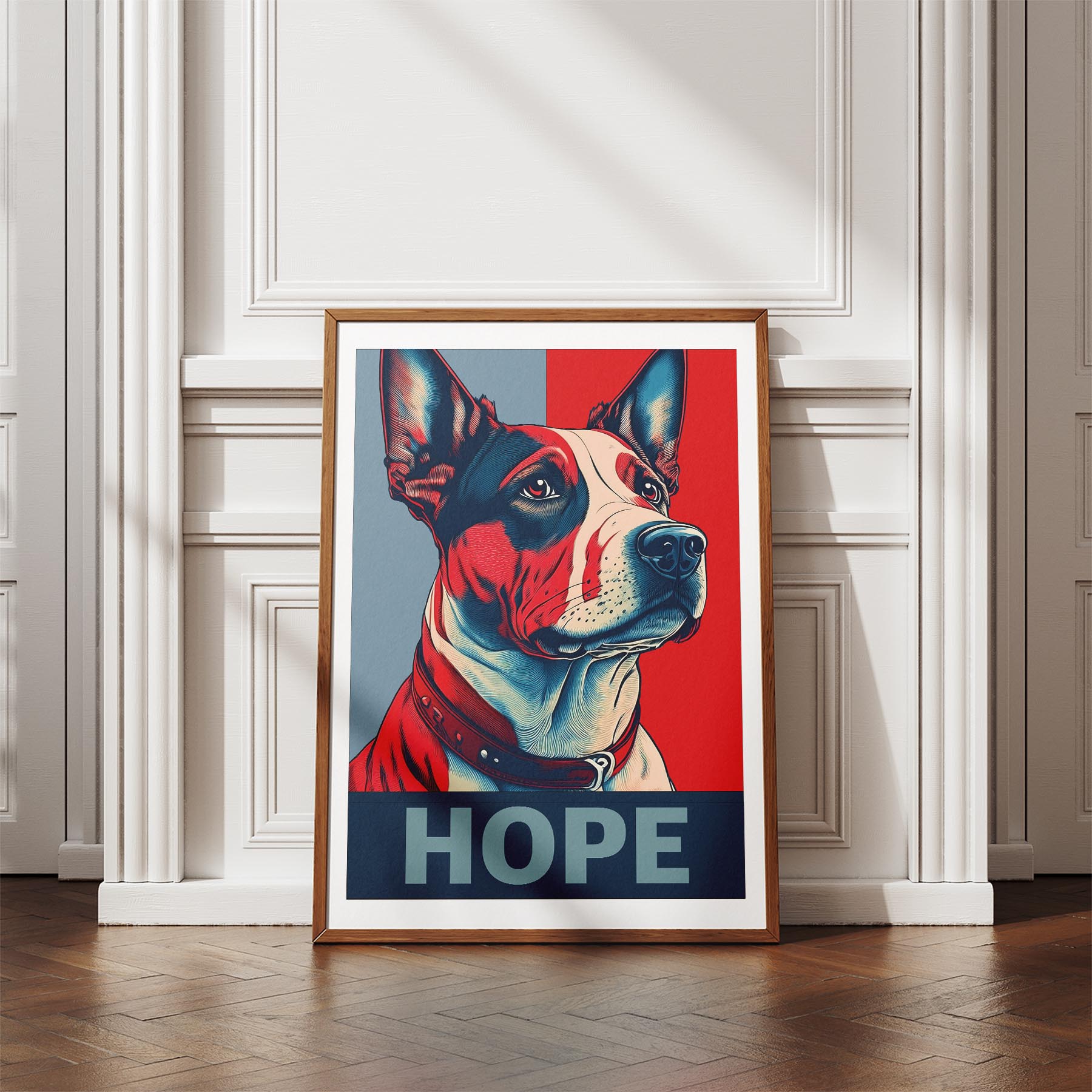 Cattle Dog HOPE Series Inspired by the Obama Poster image 4