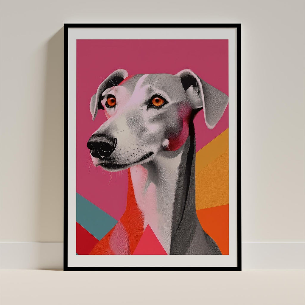 Greyhound Modern Pop Dog Series image 0