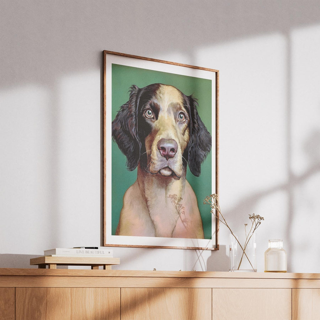 Gordon Setter Green Painted Series image 5