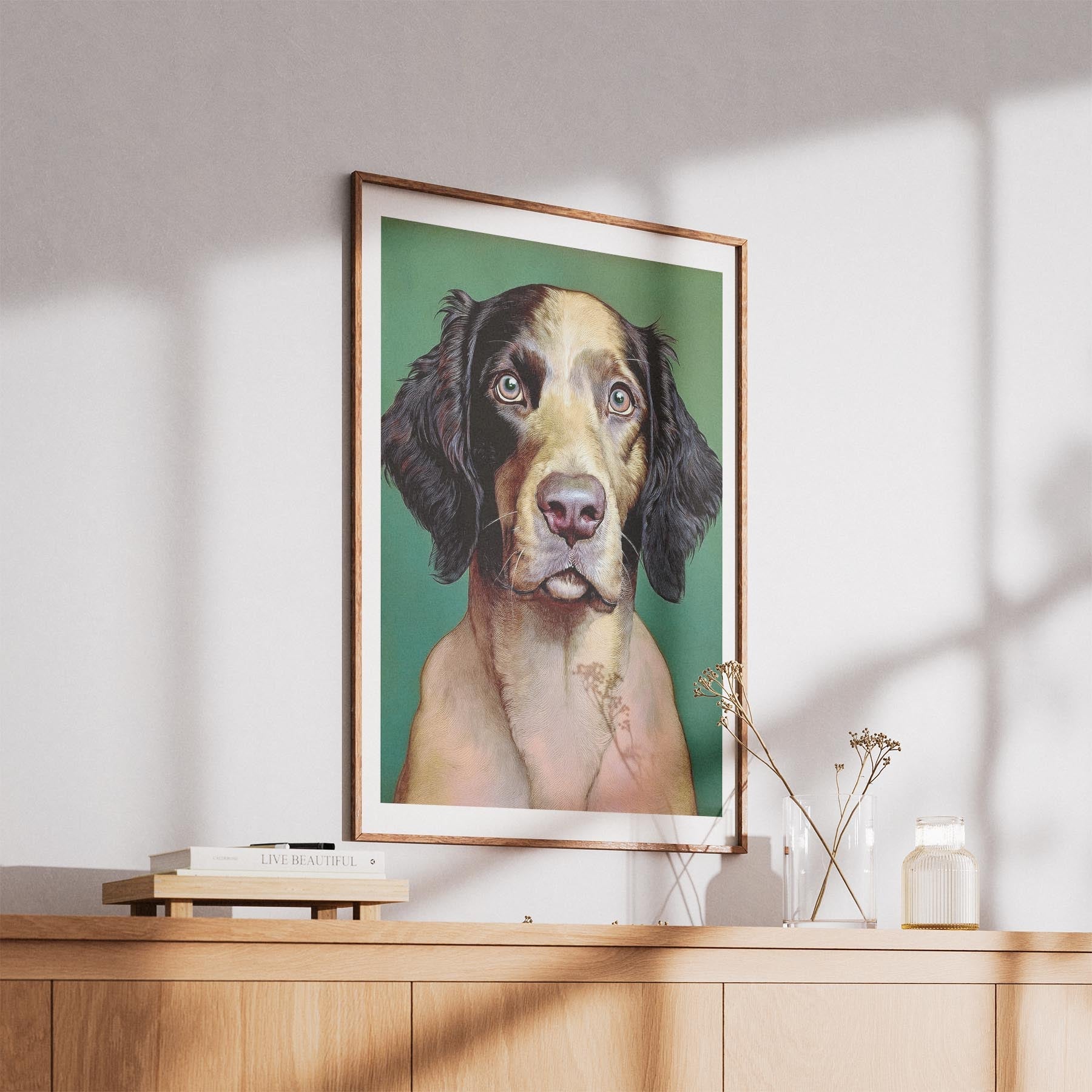 Gordon Setter Green Painted Series image 5