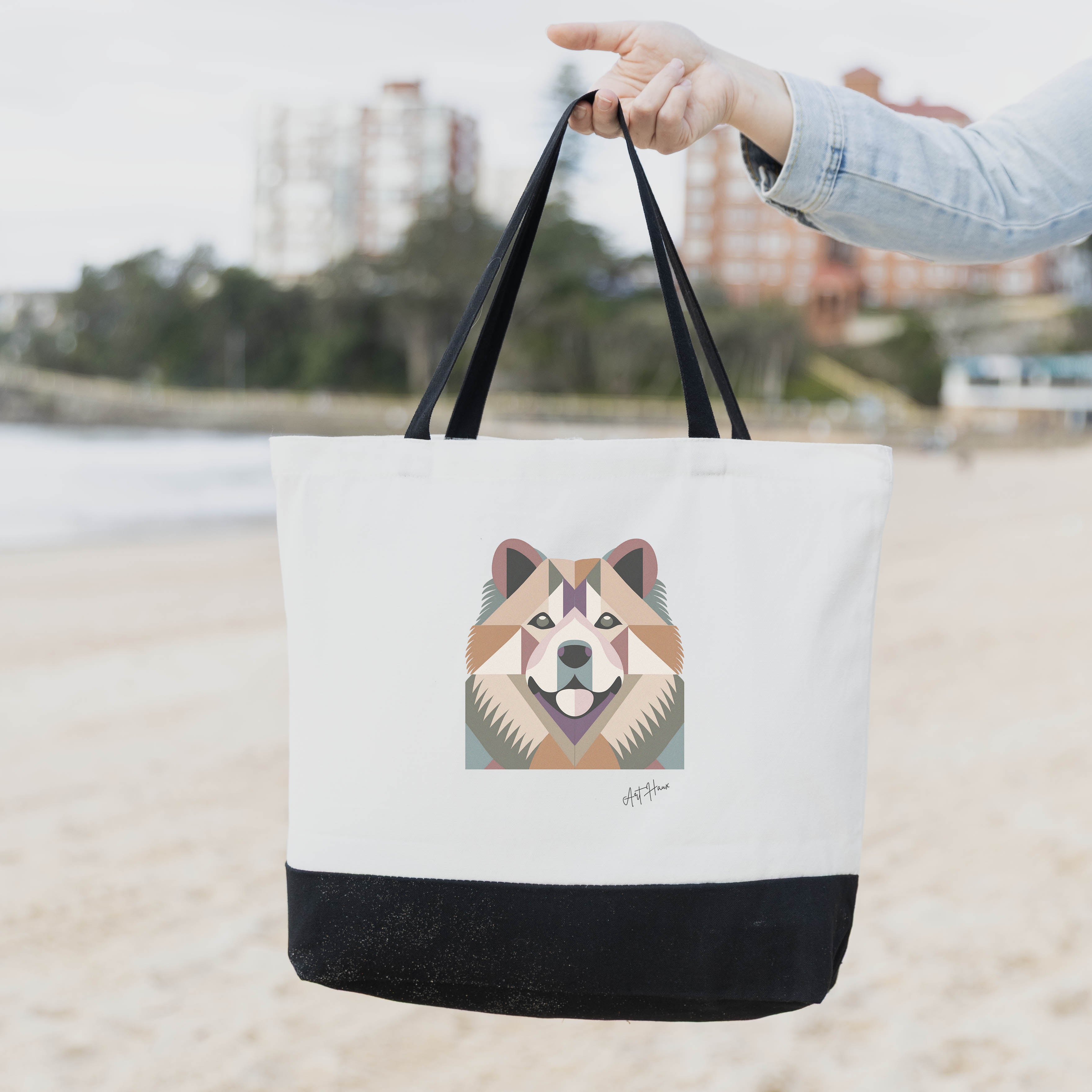 Chow Chow Vintage Chic Graphic Bag image 1