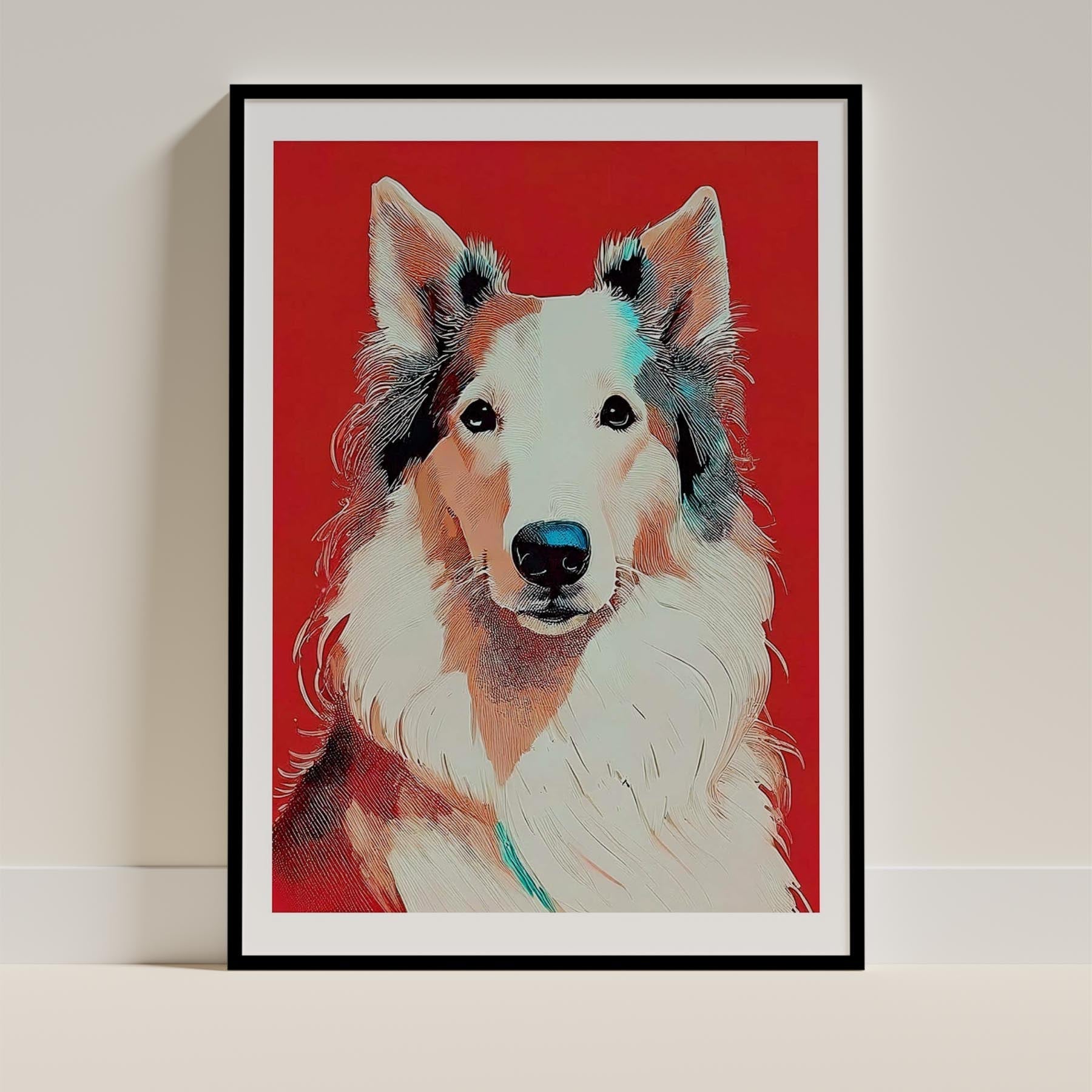 Rough Smooth Collie Red Dog Series image 0