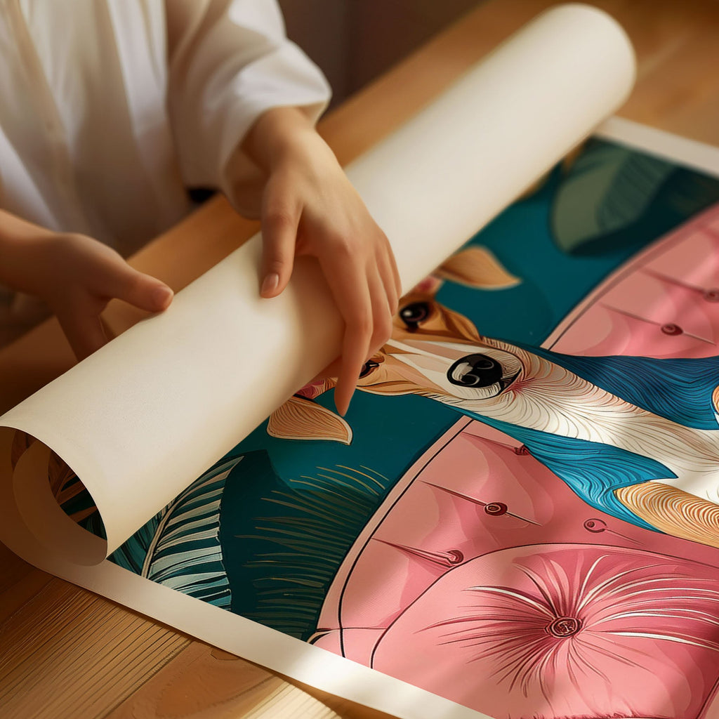 Whippet  Just Lounging Around image 3