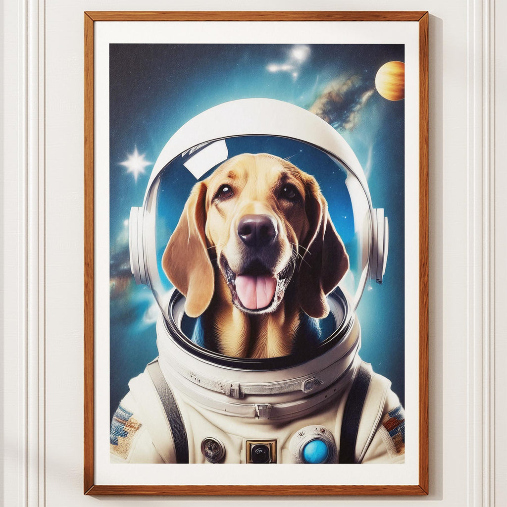 Bloodhound Astronaut Dog Series image 10