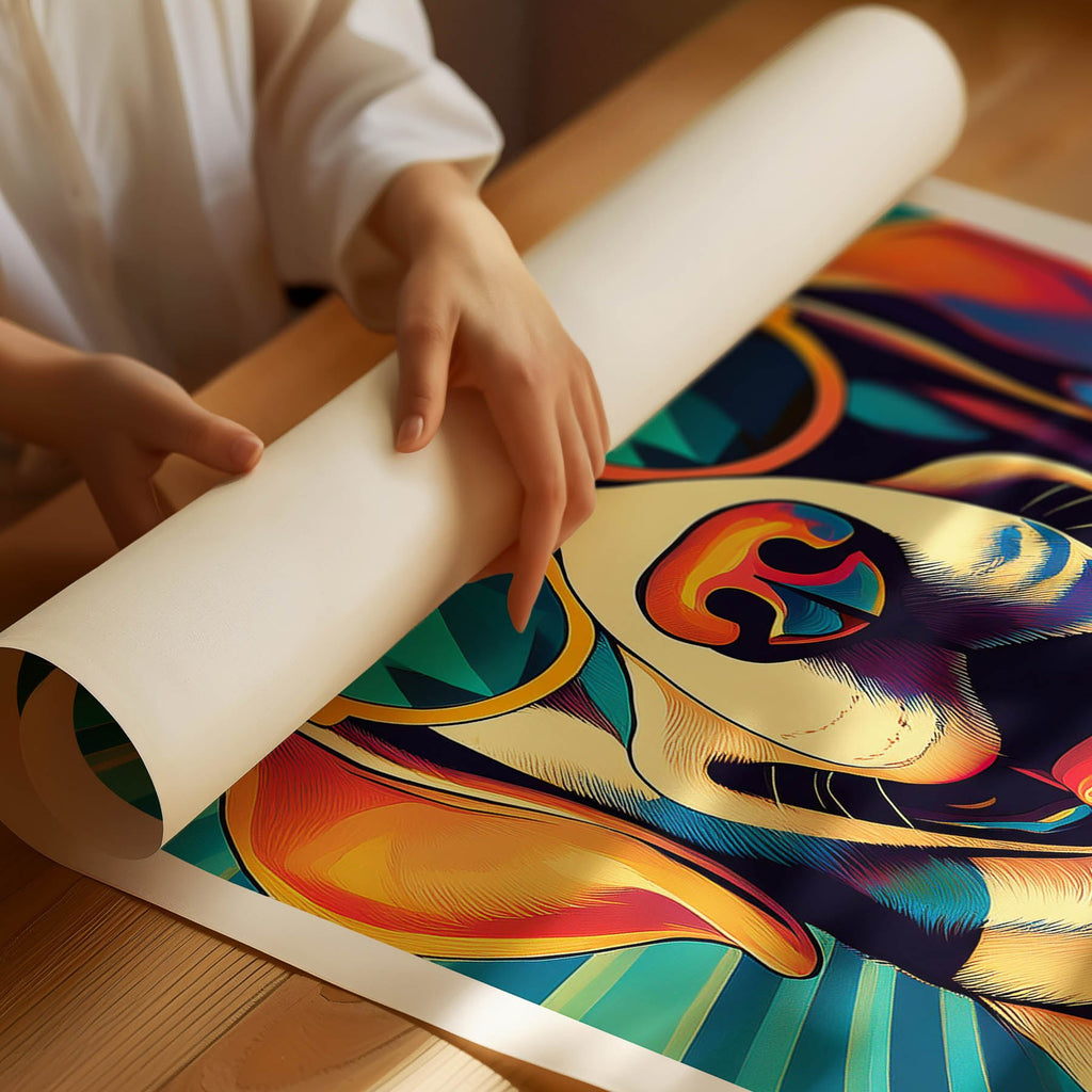 Labrador In Colourful Sunnies 1 image 3