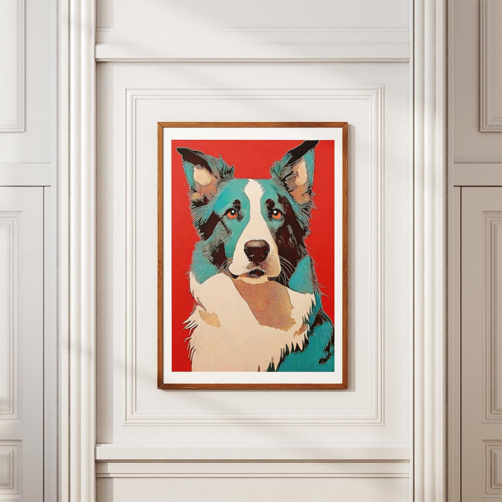 Border Collie Red Dog Series image 3