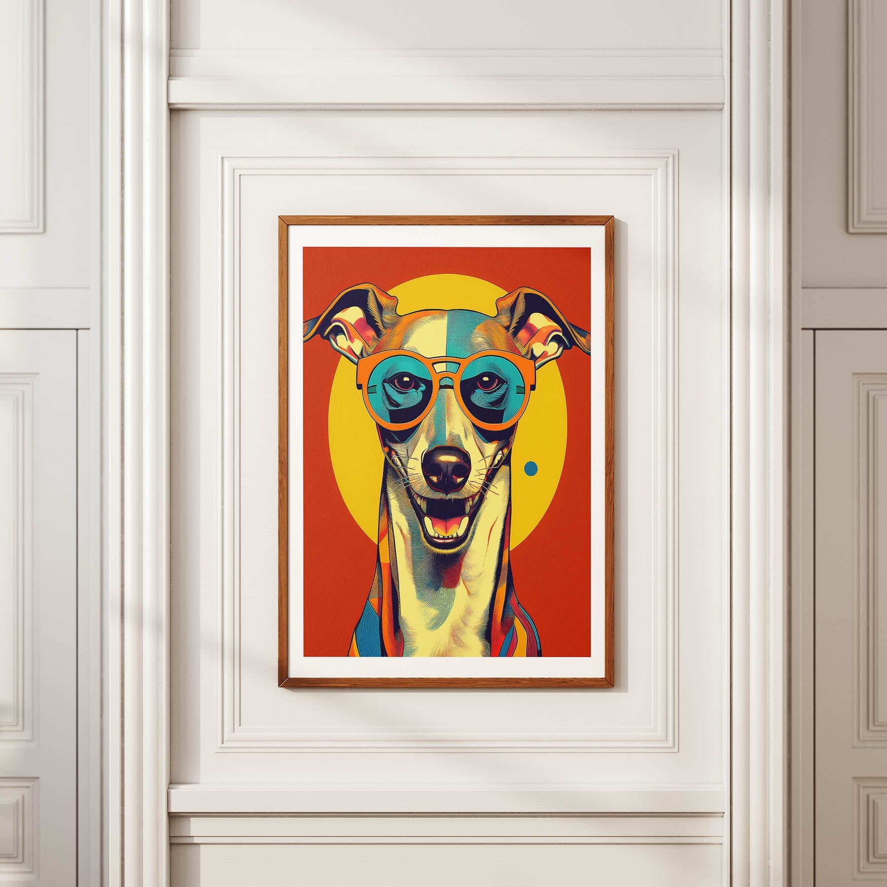 Grayhound In Colourful Sunnies 2 image 2