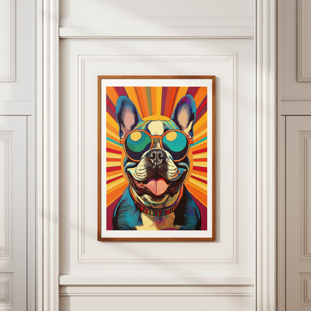 French Bull Dog In Colourful Sunnies 8 image 2