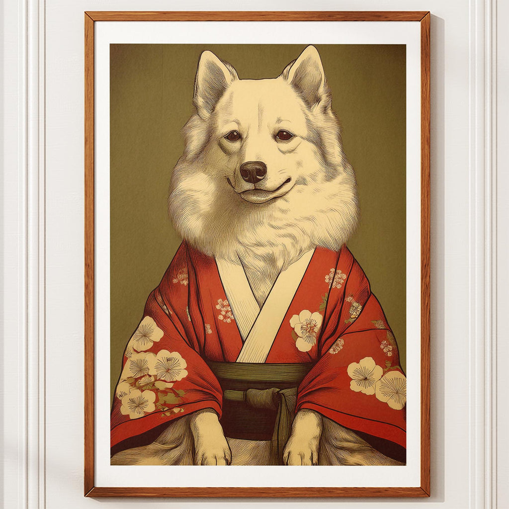 Samoyed Japanse Kimono Dog Series image 10