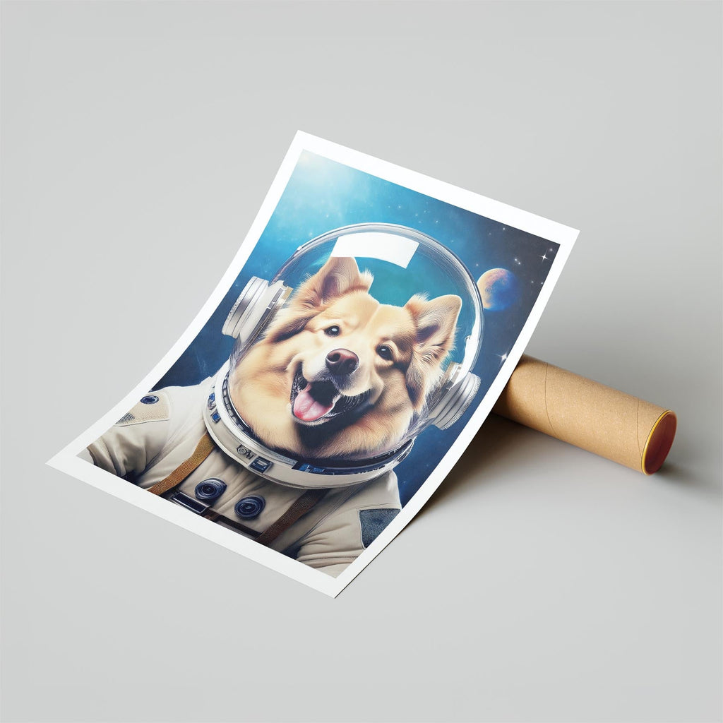 Samoyed Astronaut Dog Series image 6