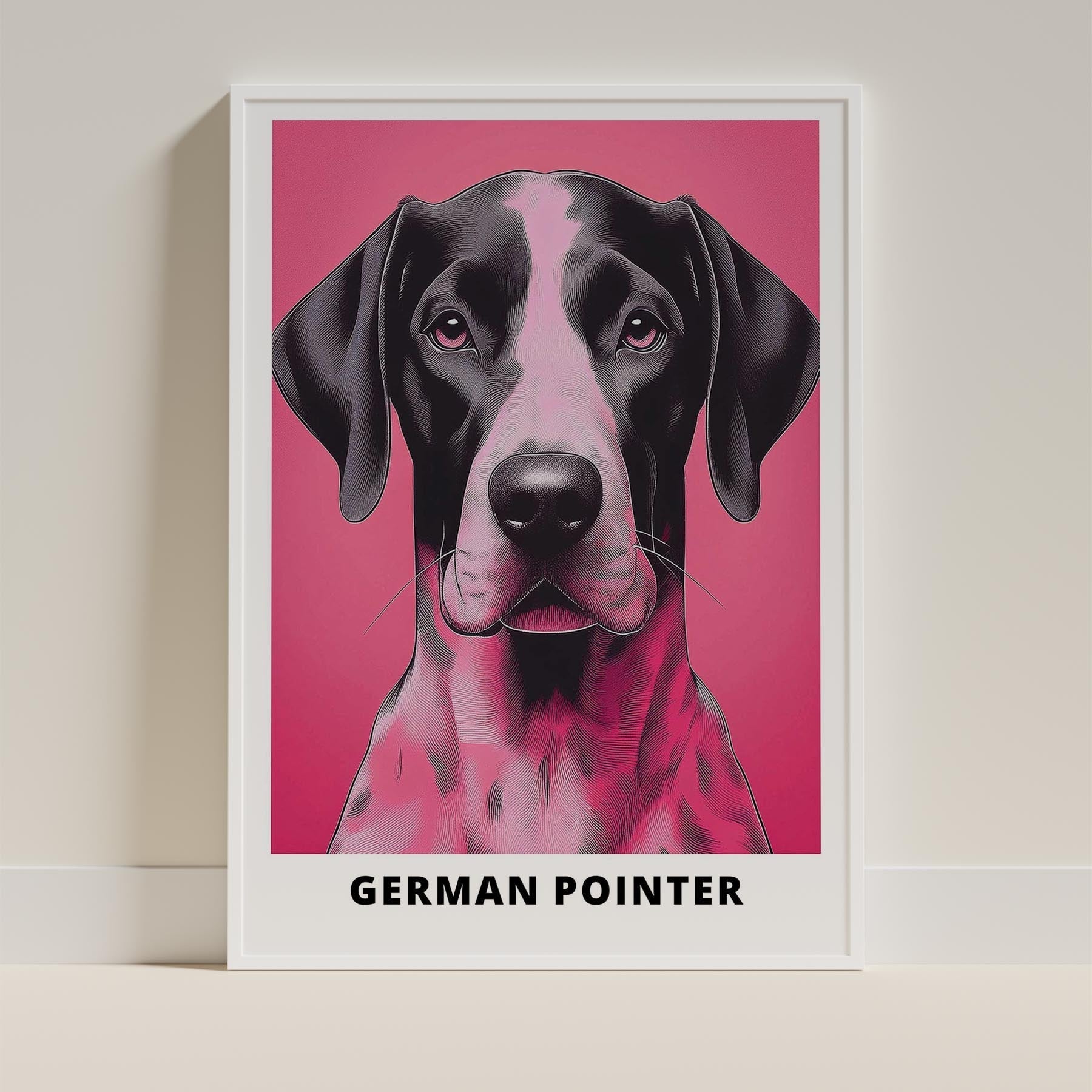 German Pointer Pink and Black Dog Series 1 image 9