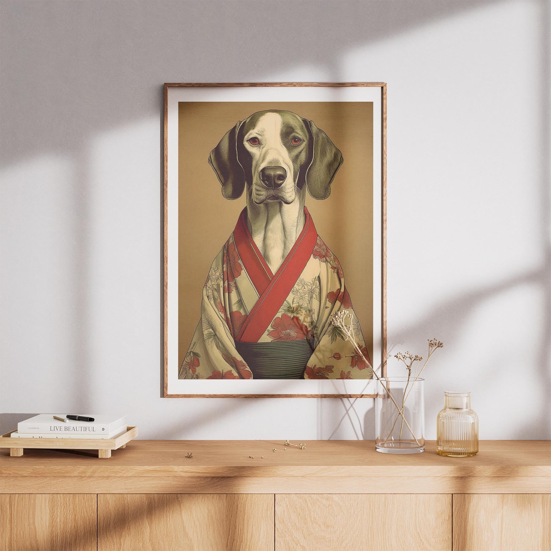 German Pointer Japanse Kimono Dog Series image 8