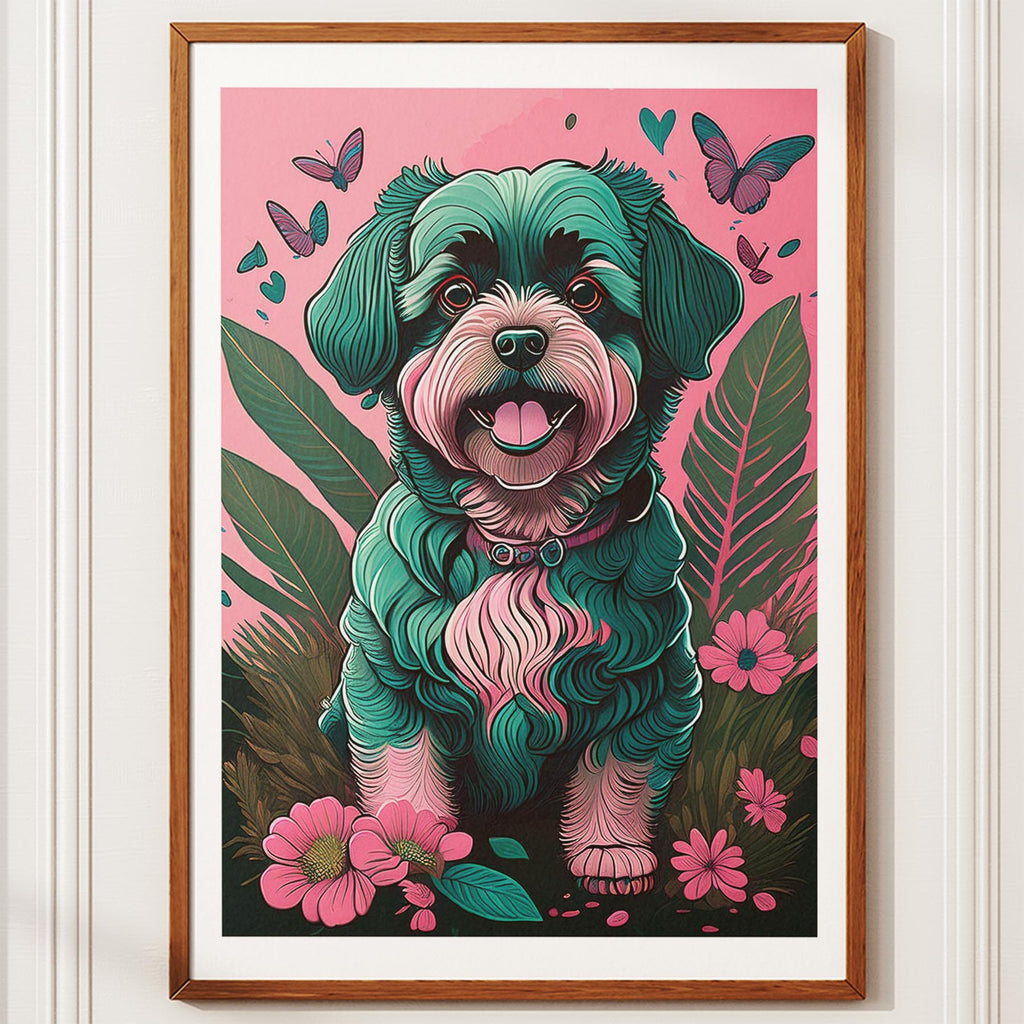 Havanese Flowery Dog image 10