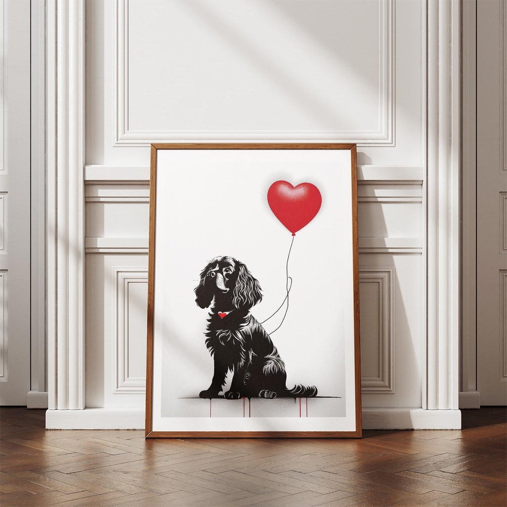 Cavalier Spaniel DOGSY Series inspired by the Art of Banksy image 4