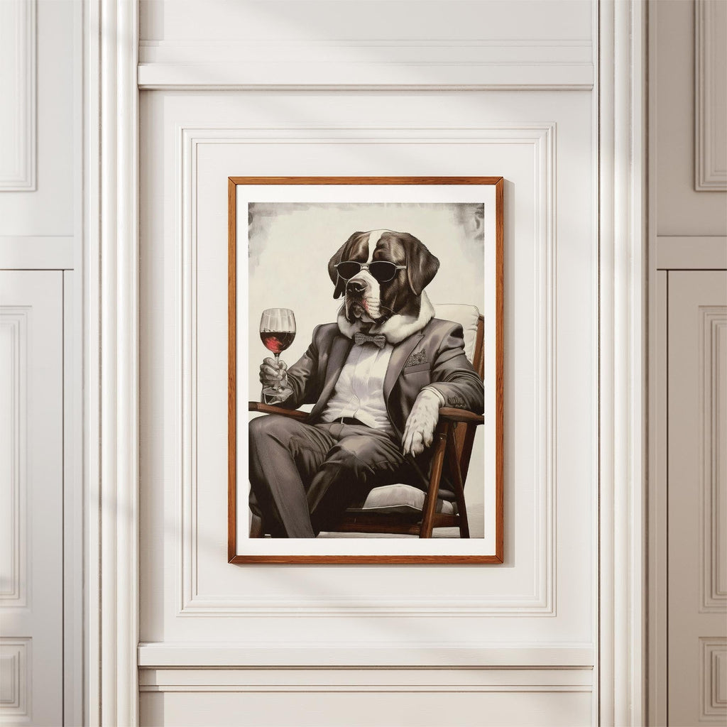 Saint Bernard The Distinguished Gentleman Dog Series image 3