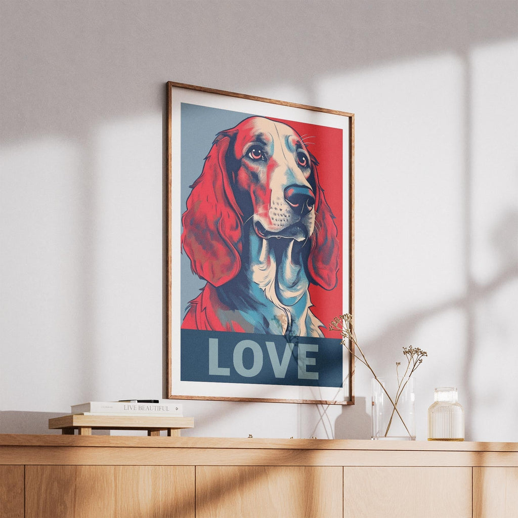 Afghan LOVE Series Inspired by the Obama Poster image 5