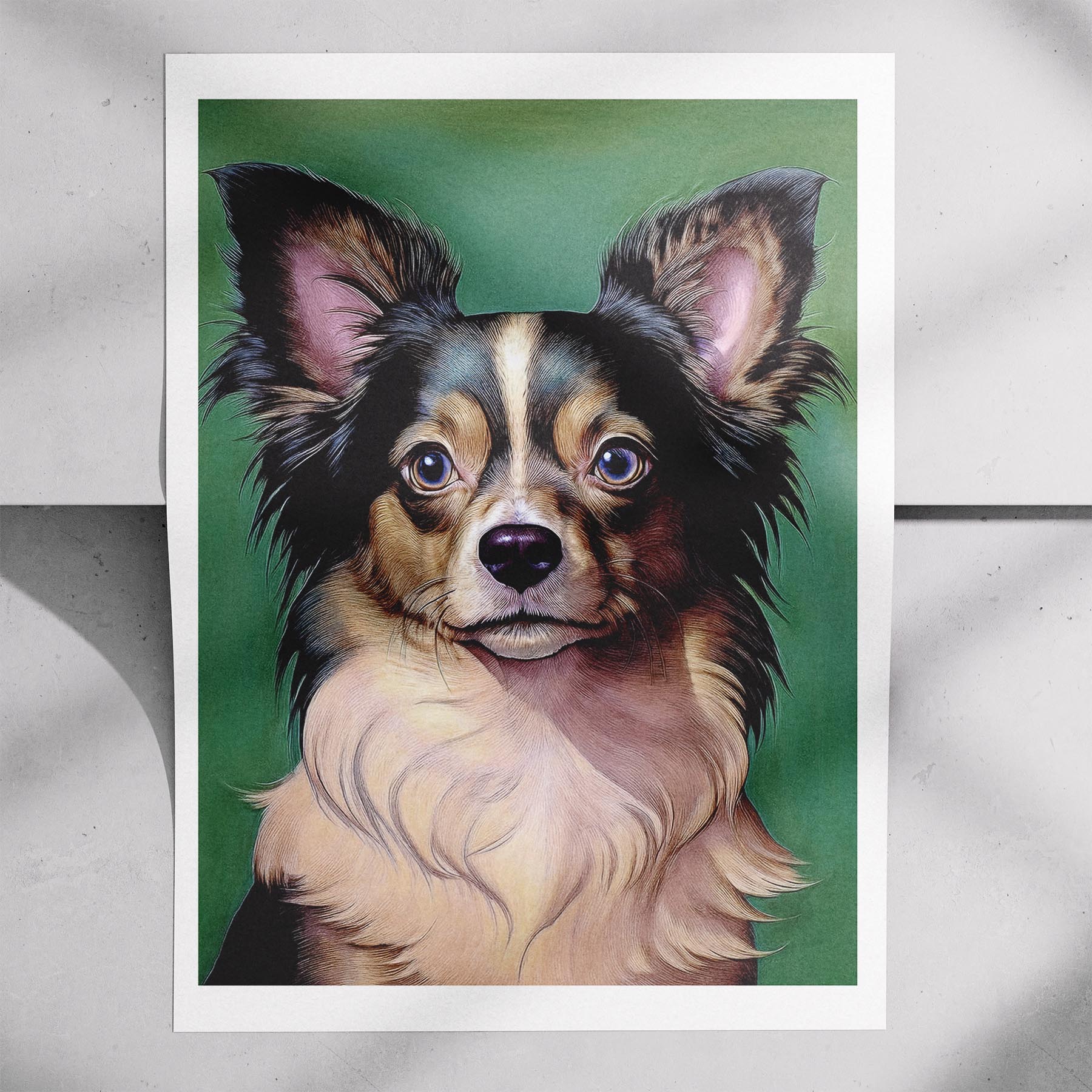 Papillon Green Painted Series image 7