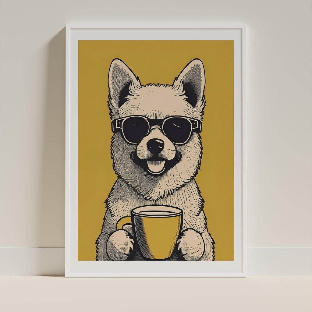 Pomapoo Chillin Coffee Dog image 9