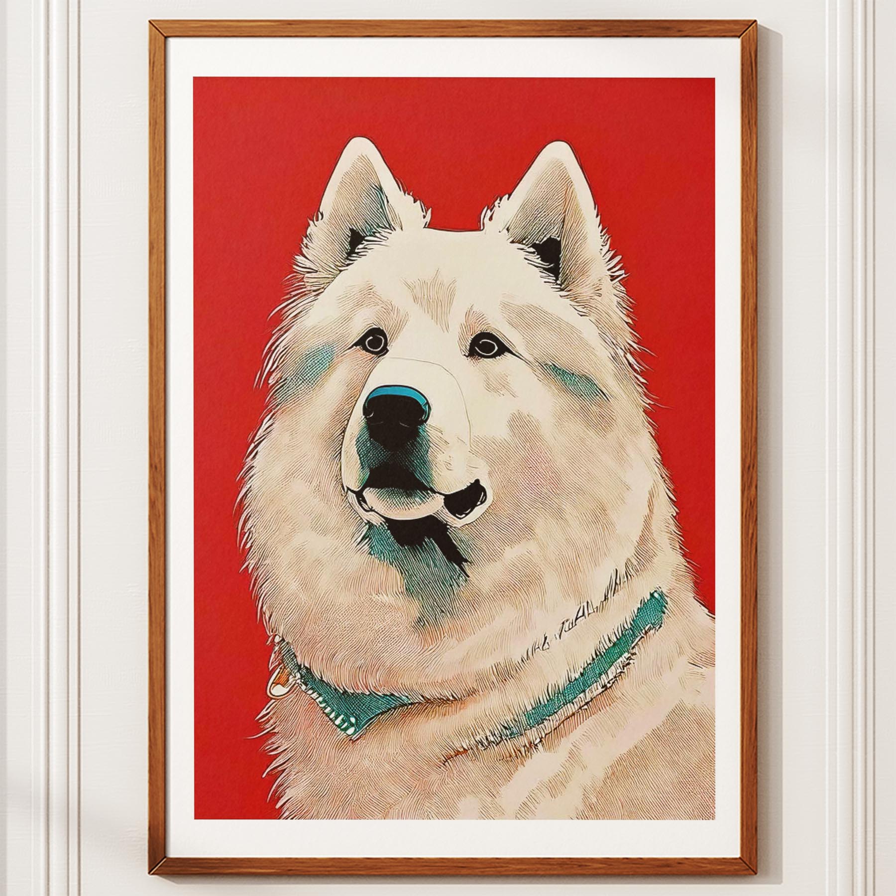 Samoyed Red Dog Series image 10