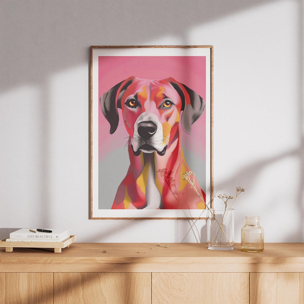 Rhoedesian Ridgeback Modern Pop Dog Series image 8