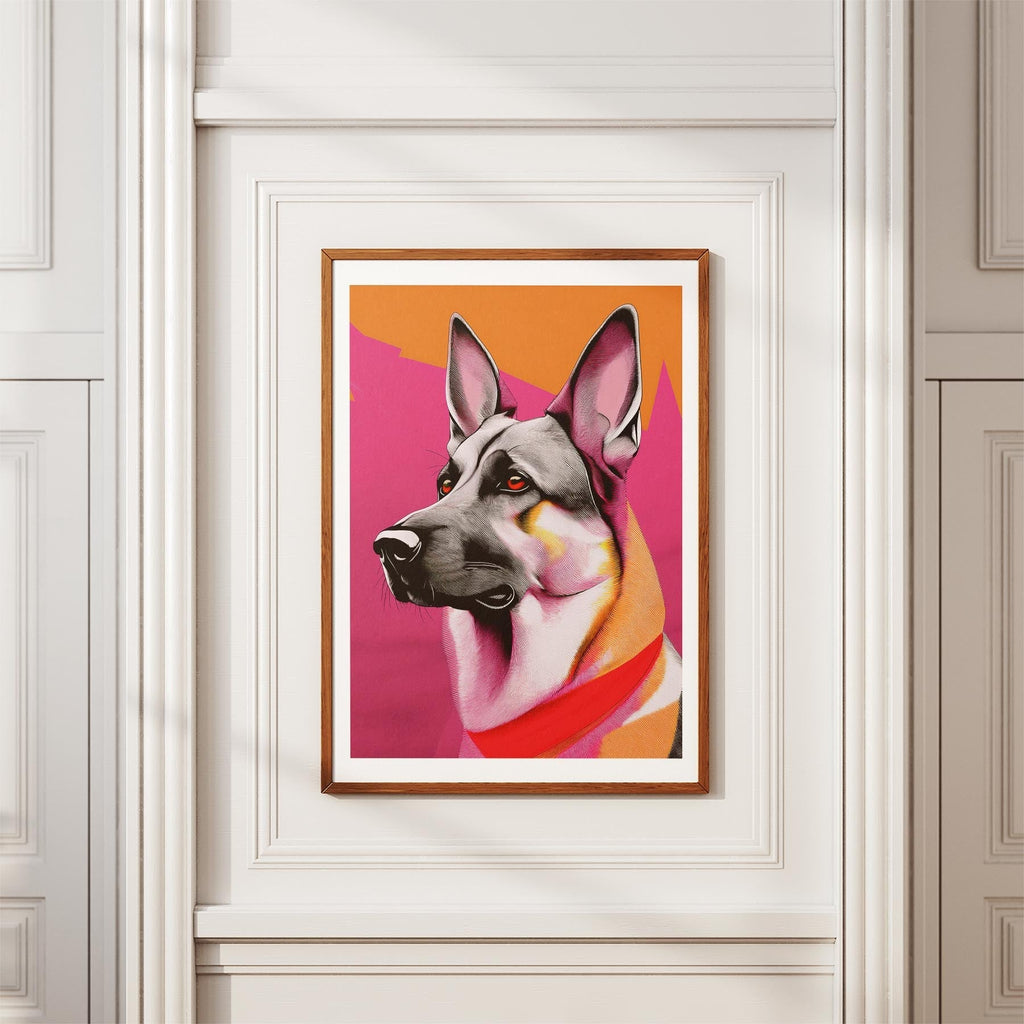 German Shepherd Modern Pop Dog Series image 3