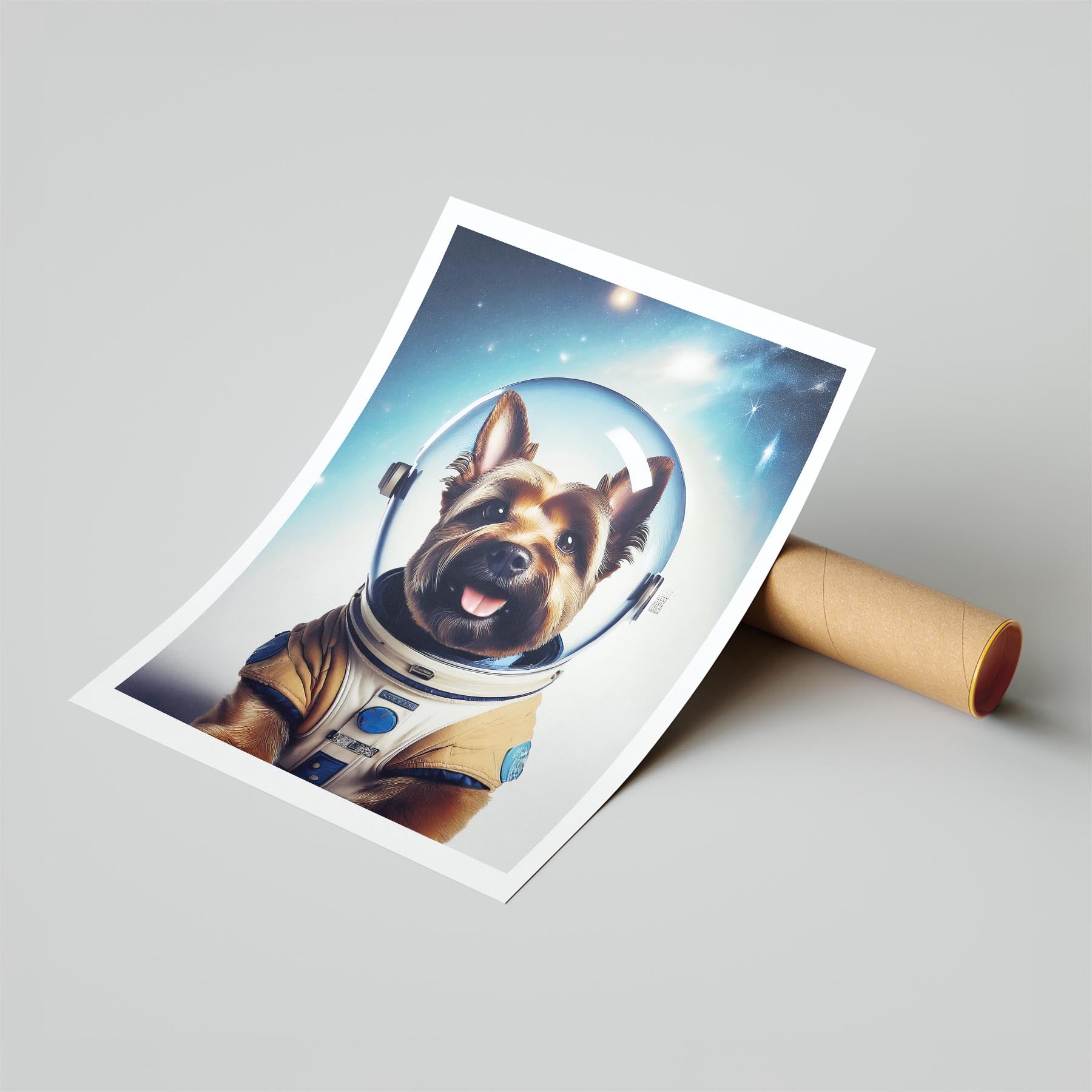 Scottish Terrier Astronaut Dog Series image 6