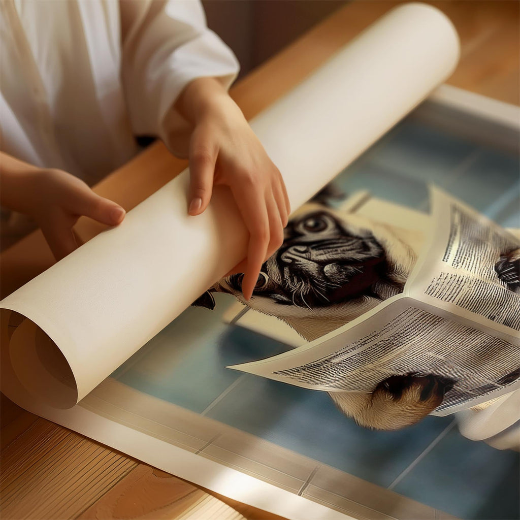 Pug Toilet Humour Dog Series 2 image 1