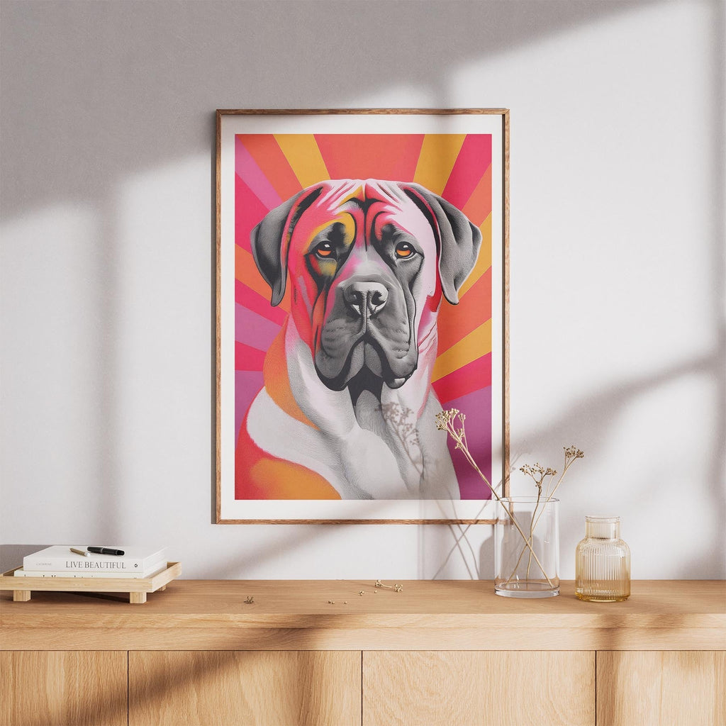 Mastiff Modern Pop Dog Series image 8