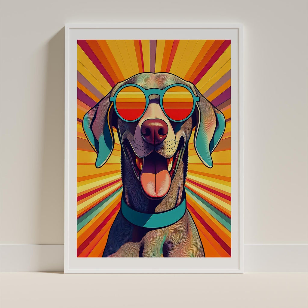 Weimaraner In Colourful Sunnies 1 image 10